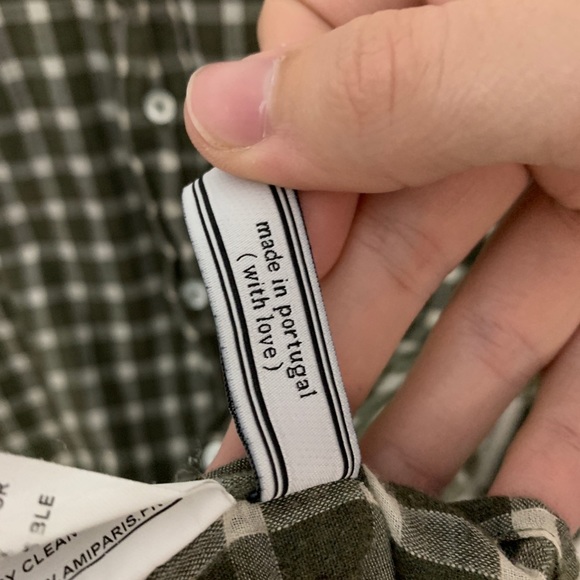 AMI Button Up Shirt size M - Picture 4 of 6